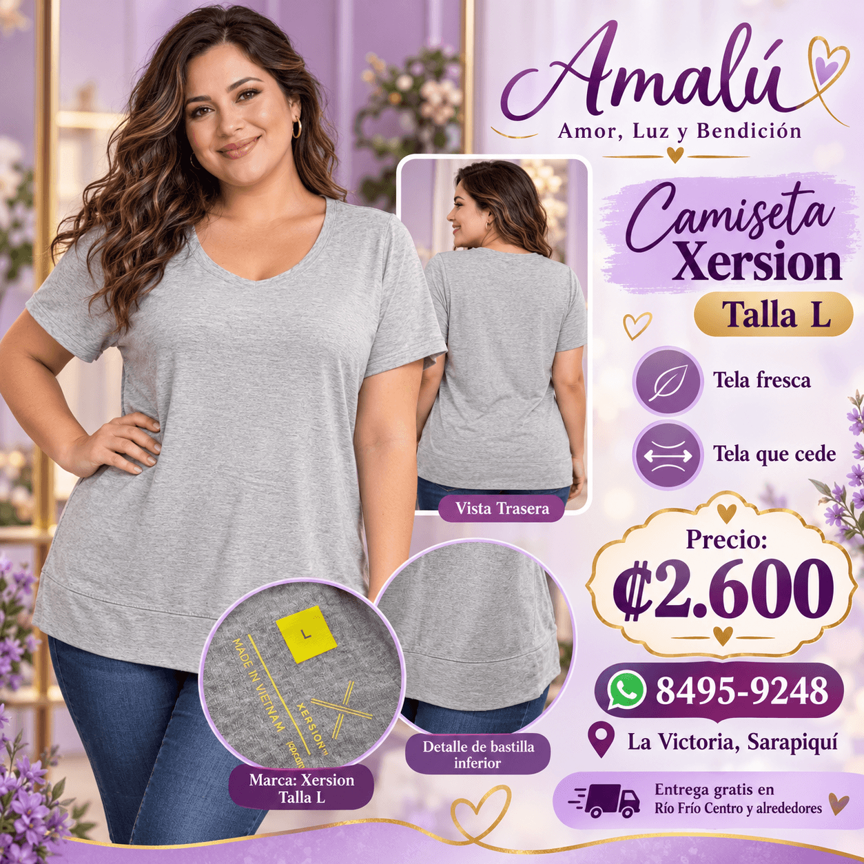 Camiseta Xersion talla L