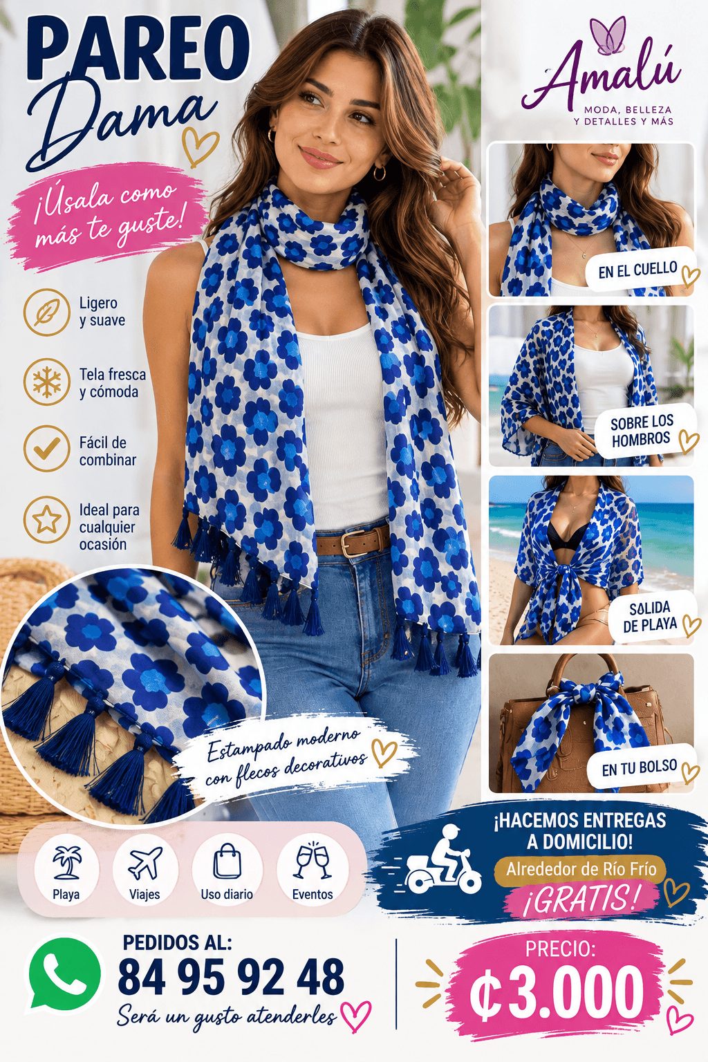 Set de accesorios para cabello