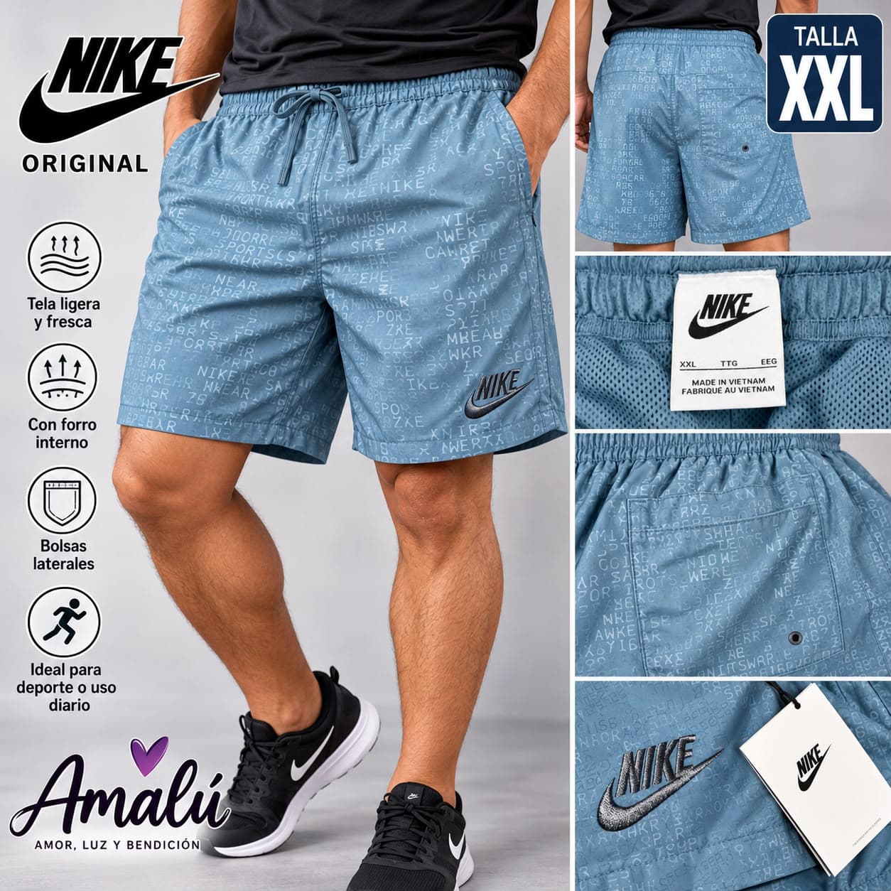 Pantaloneta Nike Original Nuevo XXL