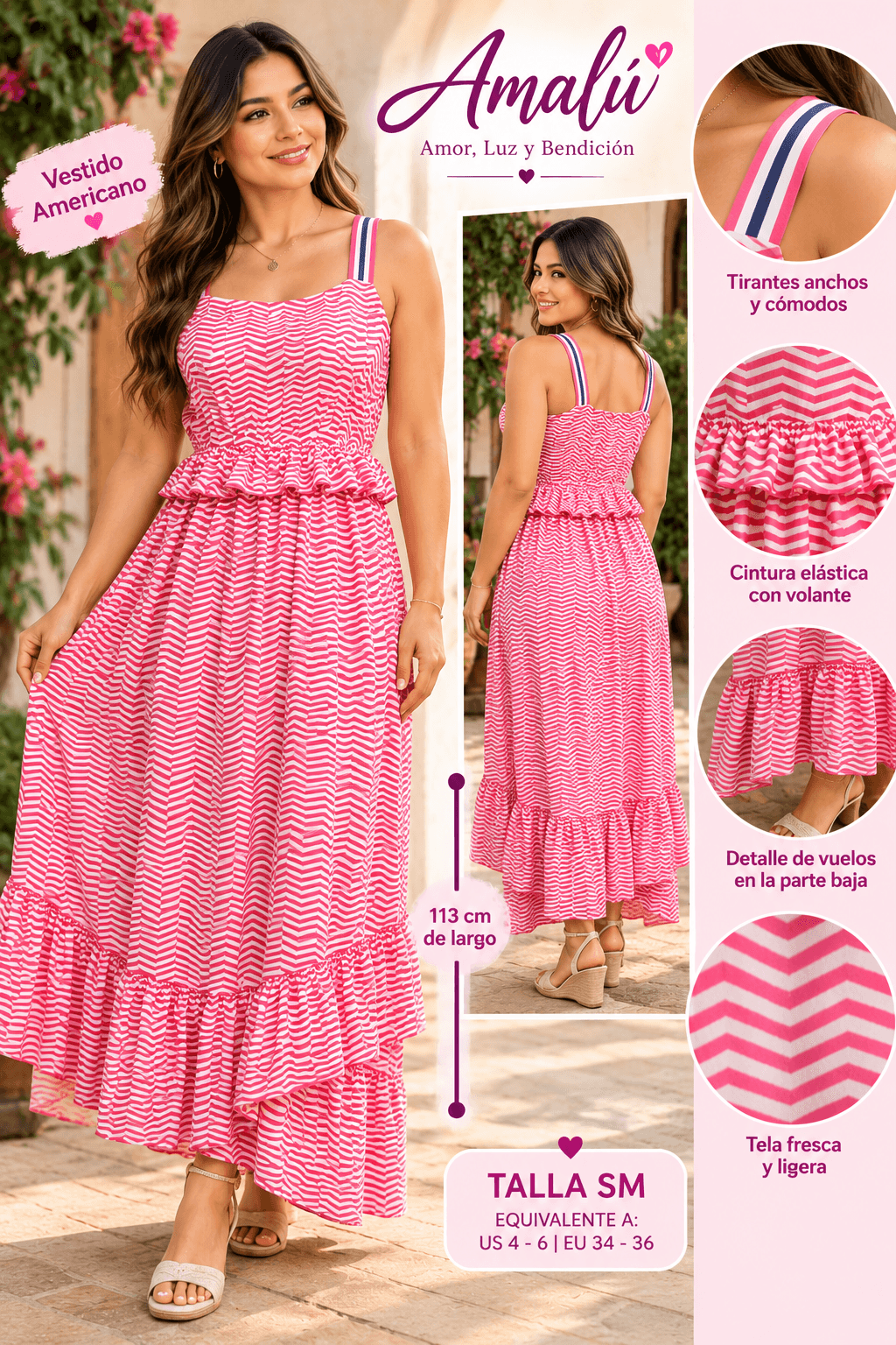 Vestido americano M&S Kids talla S/M