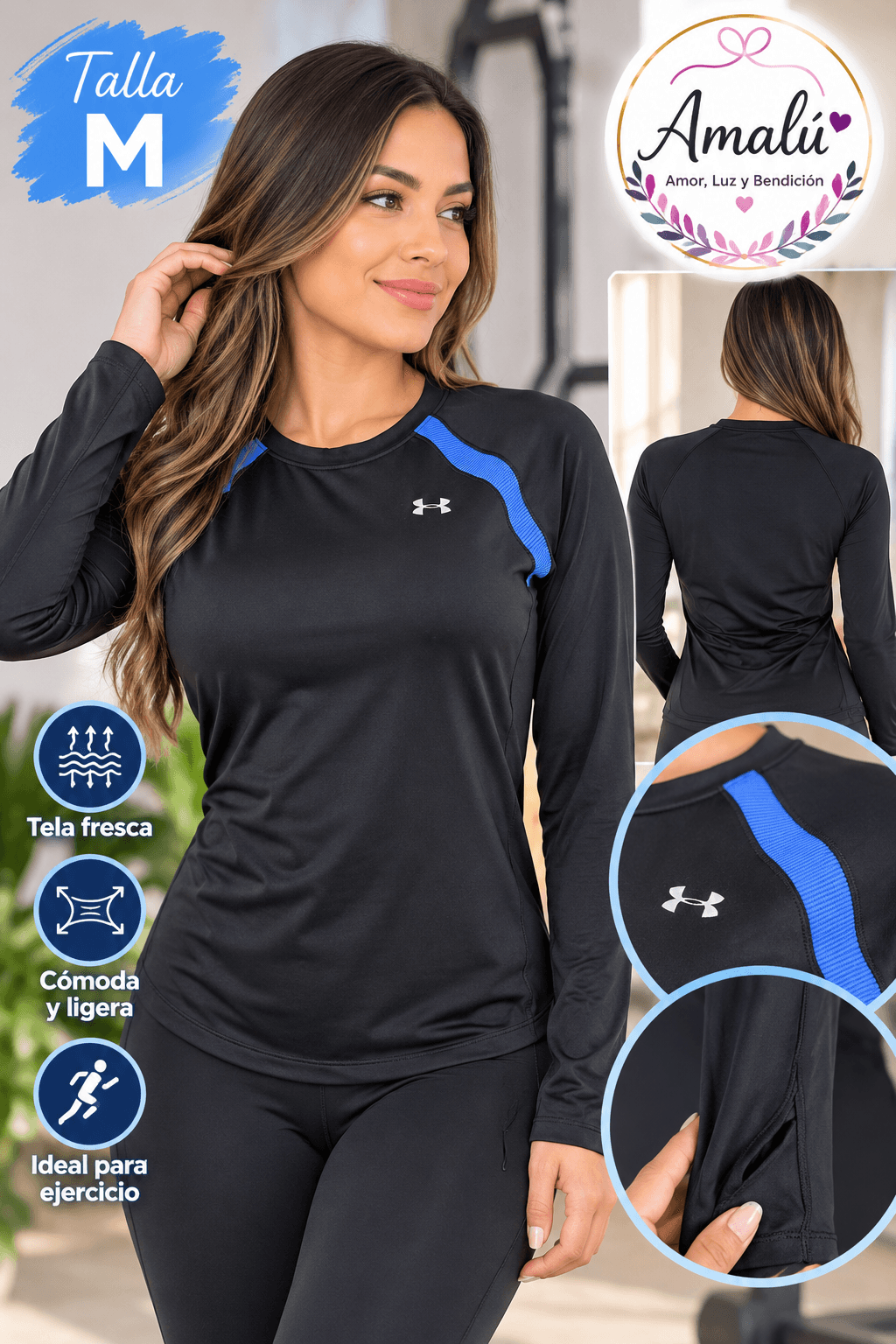Suéter deportivo Under Armour talla M