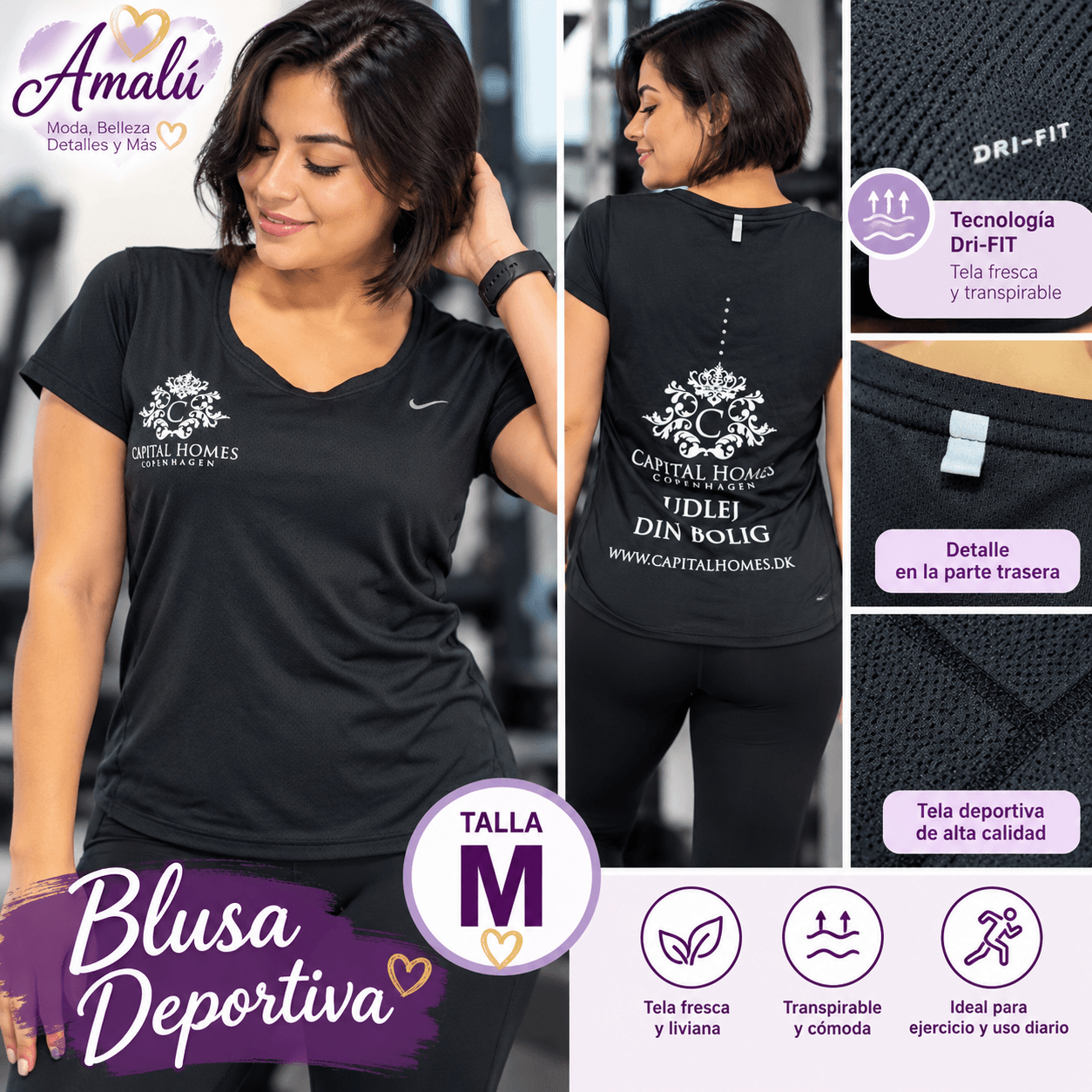 Blusa deportiva Nike talla M