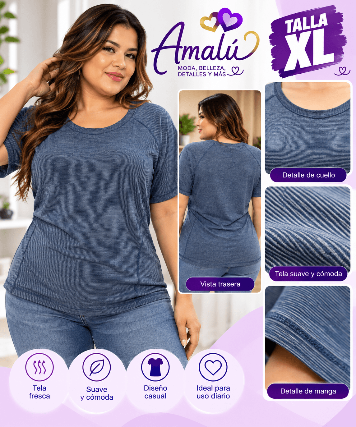 Blusa americana talla XL